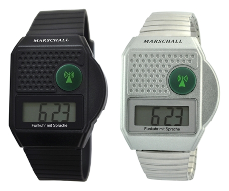  Marschall Talking Watch, sprechende Uhr für Sehbehinderte,  originalverpackt